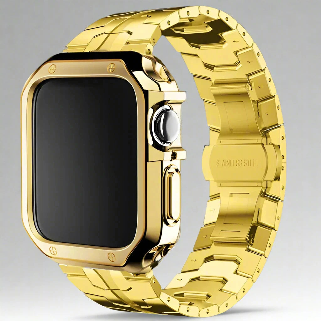 TitaniumGuard™ Infinity Series – Band & Case for Apple Watch