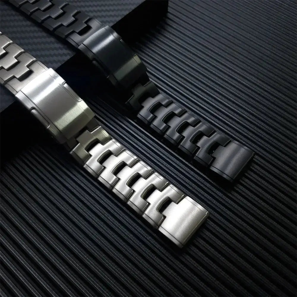 22mm 26mm Titanium Band for Garmin Strap Fenix 7X 7/6 6x Pro 5x Plus Forerunner 965 Quick Release Alloy Metal Bracelet Correas Pinnacle Luxuries