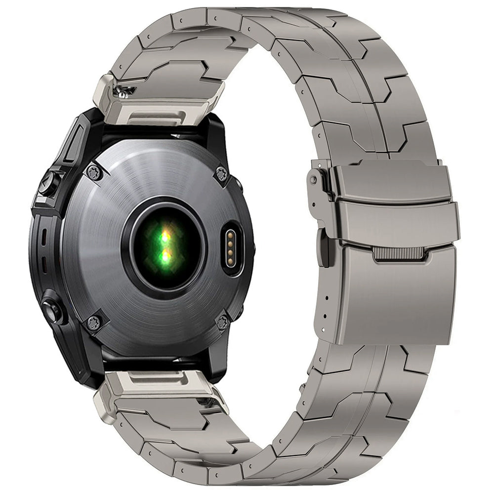 Titanium Swift-Fit Bands for Garmin – 22 mm & 26 mm QuickFit