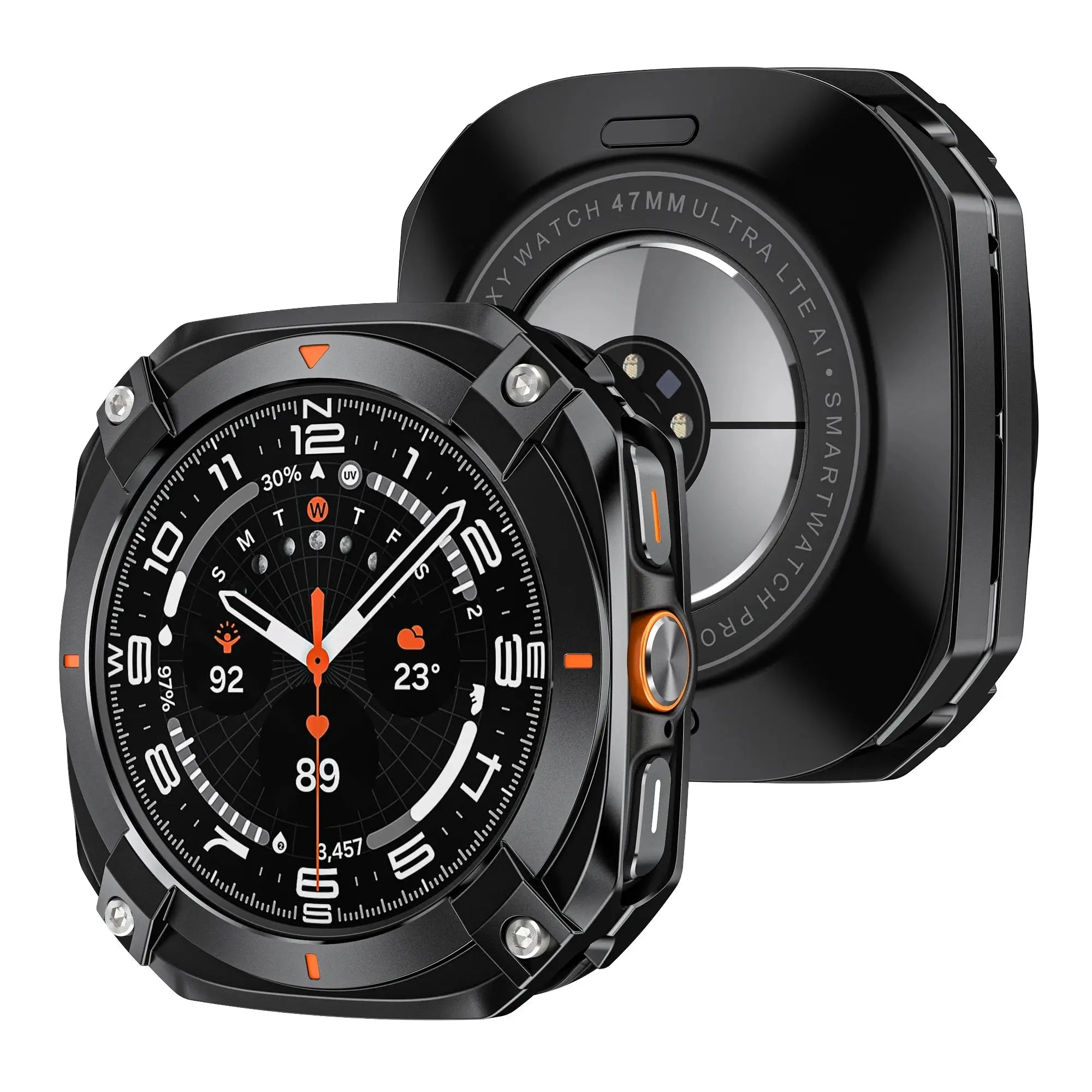 Aluminium Alloy Metal Bumper for Samsung Galaxy Ultra Watch 7 Ultra 47mm Protective Case Cover for Samsung Galaxy Watch Ultra Avontic