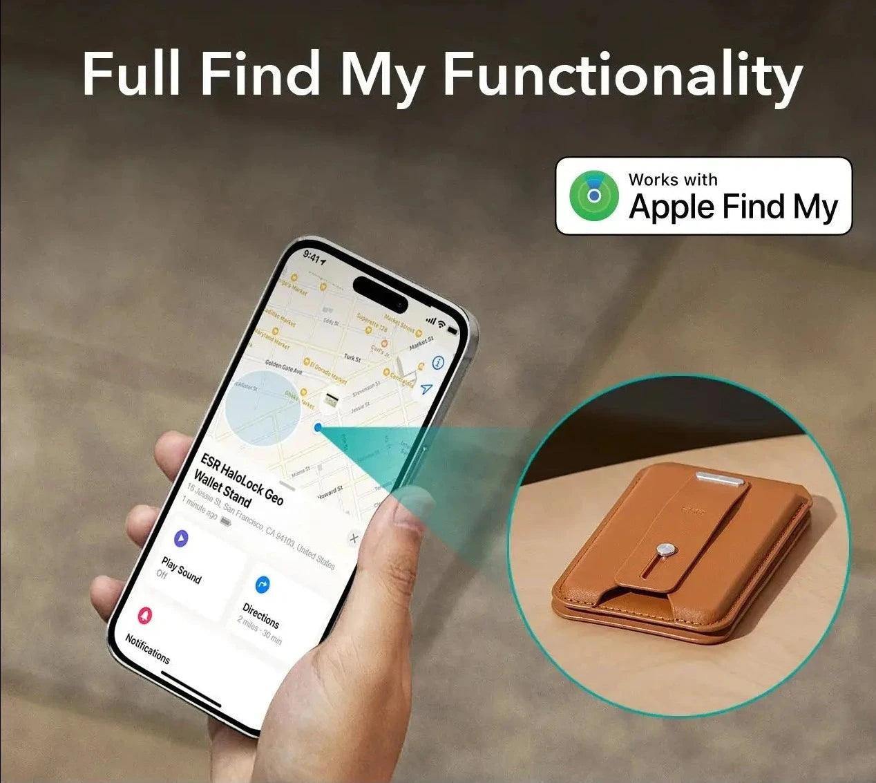 ESR Magsafe Wallet for iPhone 15 Pro Max Card Stand for iPhone 14 15 Smart Geo Wallet MagSafe Card Storage for iPhone 12 13 Pro Pinnacle Luxuries