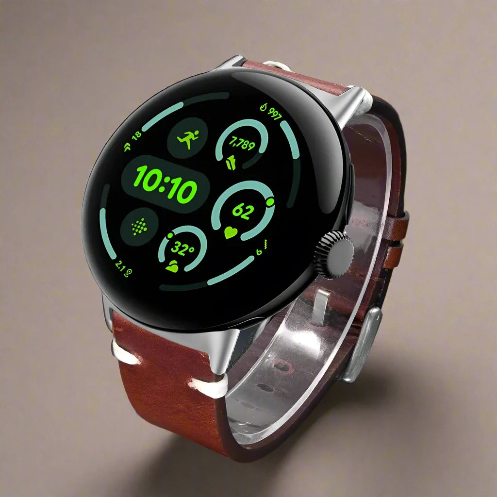 LuxeCraft Genuine Leather Band for Google Pixel Watch 3