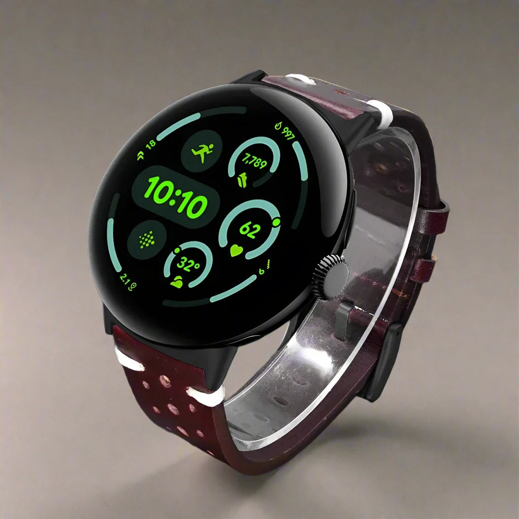 LuxeCraft Genuine Leather Band for Google Pixel Watch 3