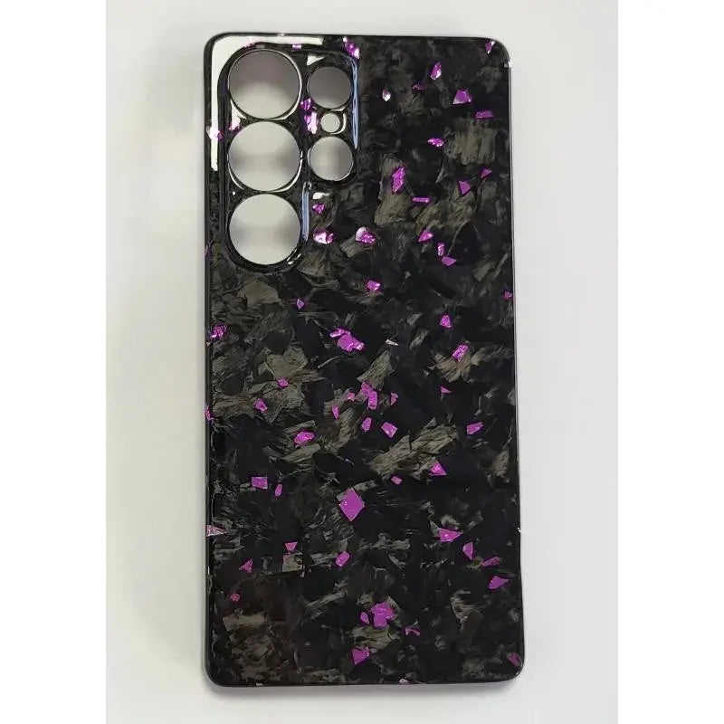 Forged Carbon Armor – Glossy Full-Coverage Case for Samsung S24 / S25 Ultra | Lightweight & Reflective Finish