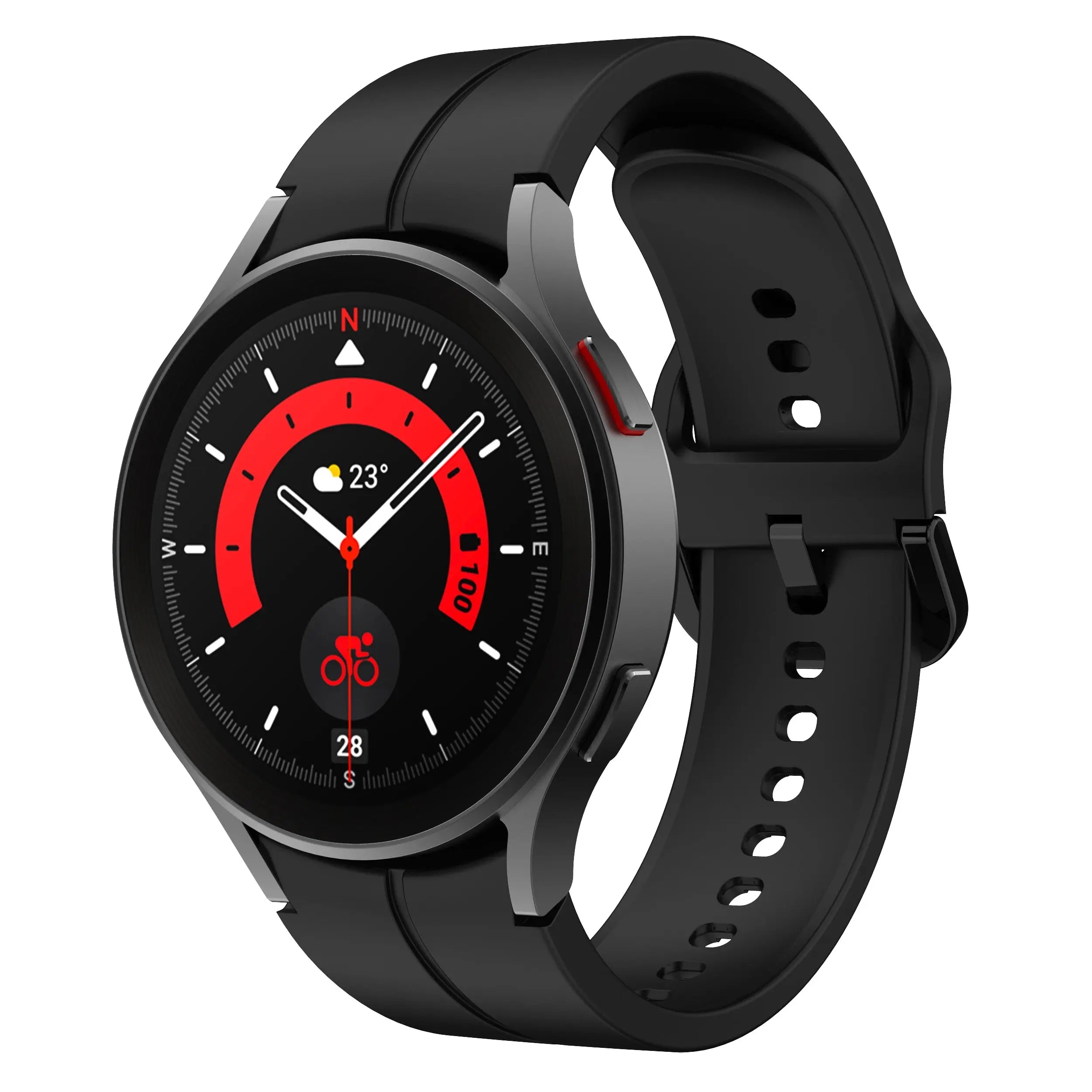 Pinnacle Color Rush Custom Silicone Band For Samsung Galaxy Watch 5 - Pinnacle Luxuries