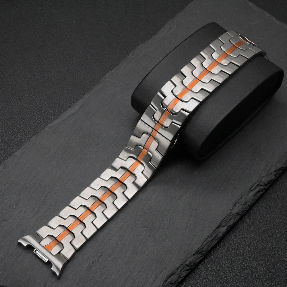 TitanEdge™ No-Gap Stainless Steel Band – Galaxy Watch 8 Series (40mm / 44mm / 46mm)