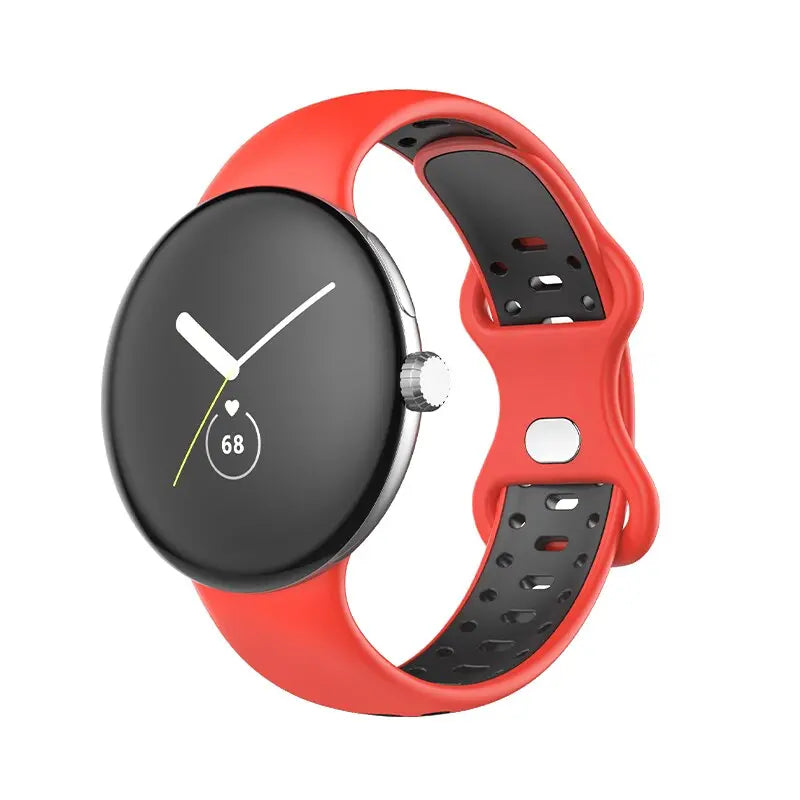 Silicone Waterproof Sport Band For Google Pixel Watch - Pinnacle Luxuries
