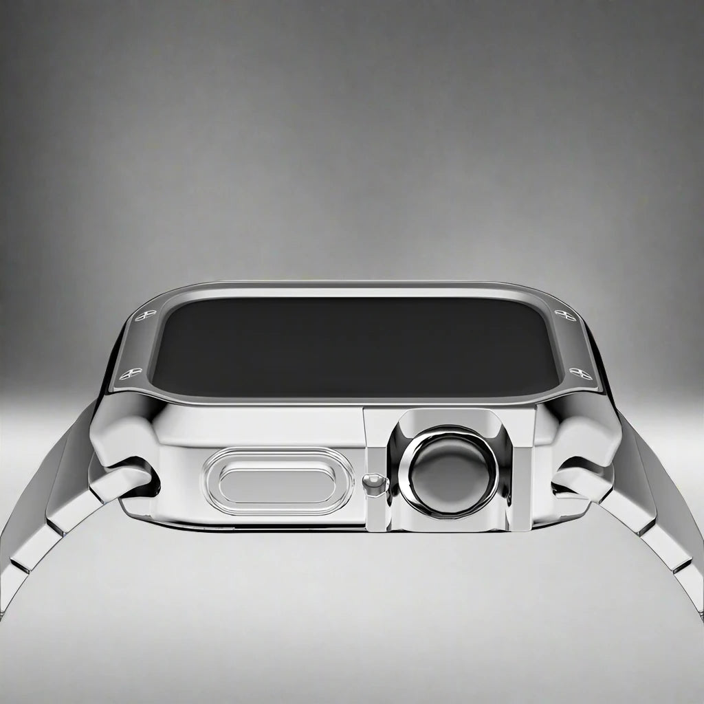 TitaniumGuard™ Infinity Series – Band & Case for Apple Watch