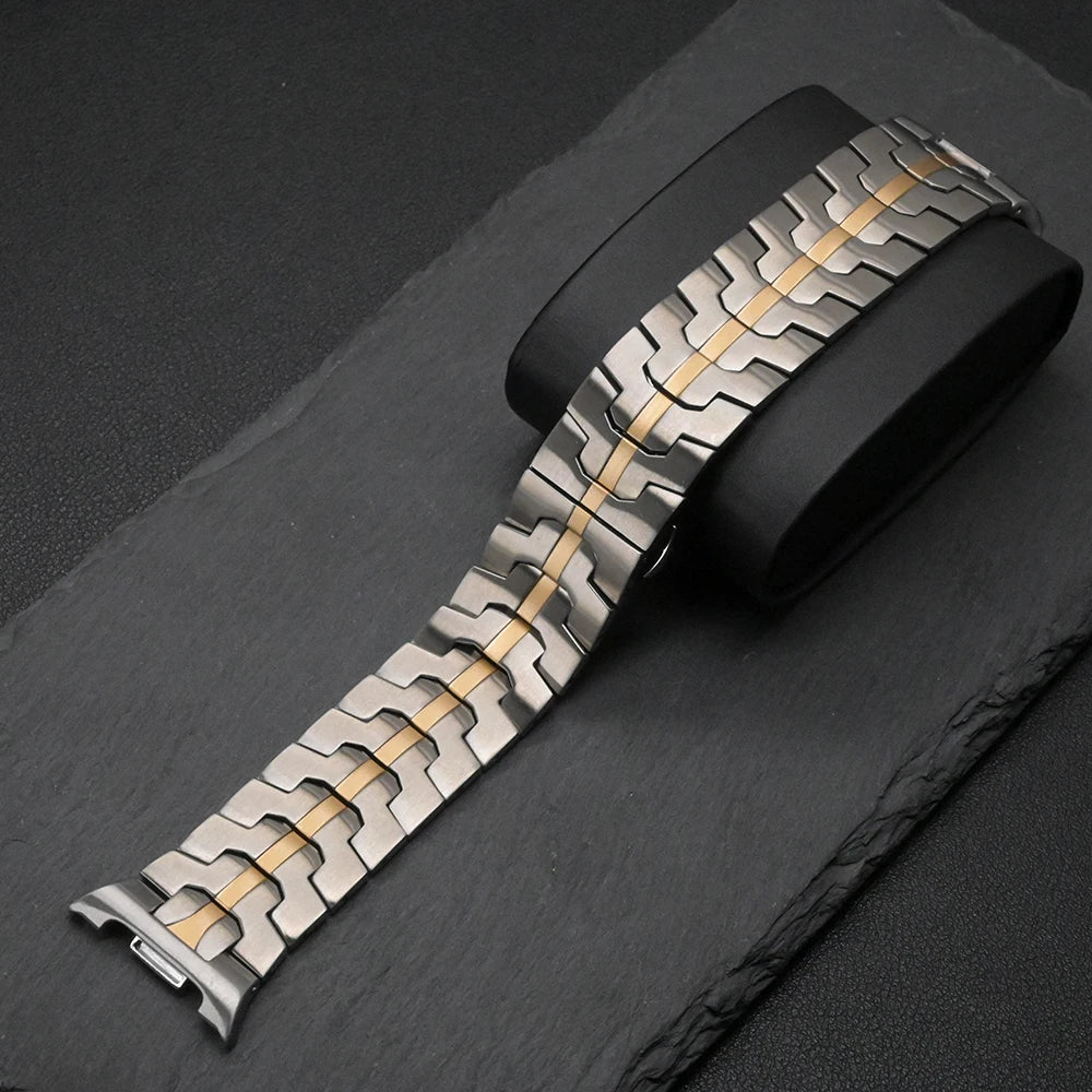 TitanEdge™ No-Gap Stainless Steel Band – Galaxy Watch 8 Series (40mm / 44mm / 46mm)