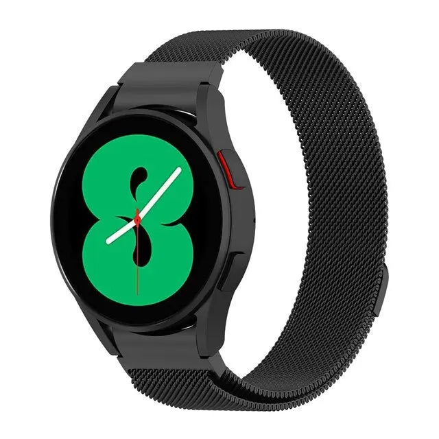 Stainless Steel Mesh Magnetic Loop Band For Samsung Galaxy Watch 4 5 - Pinnacle Luxuries