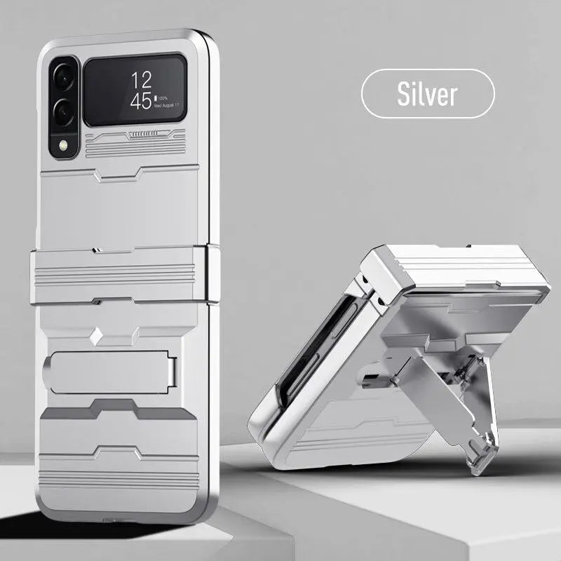 Pinnacle Shockproof Kickstand Case For Samsung Galaxy Z Flip 4 - Pinnacle Luxuries