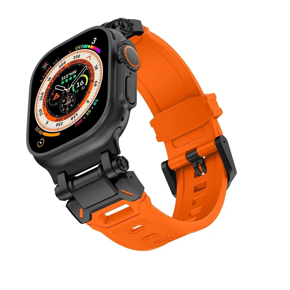 EleganceFlex Premium Silicone Band for Apple Watch - Pinnacle Luxuries