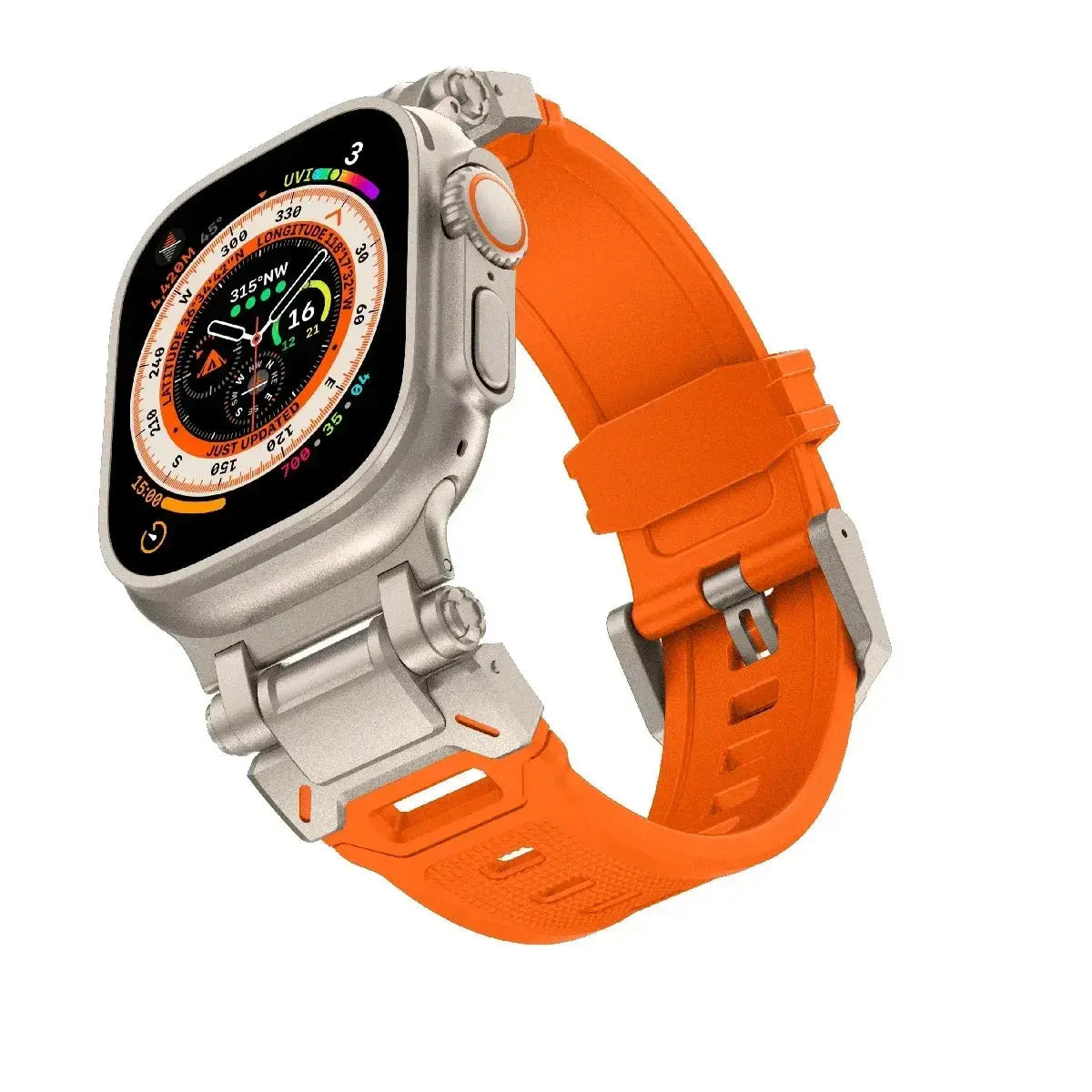 EleganceFlex Premium Silicone Band for Apple Watch - Pinnacle Luxuries
