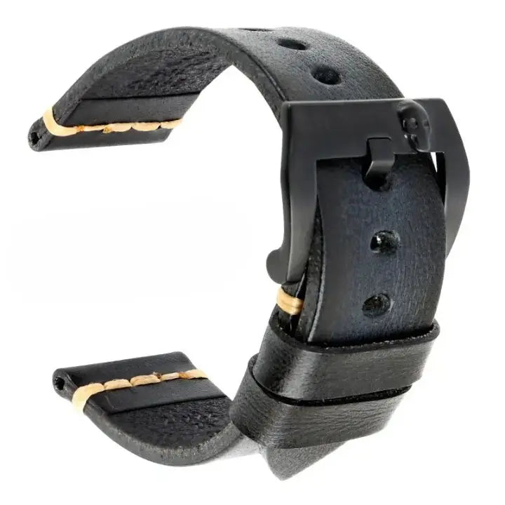Vintage Italian Cow Leather Band For Samsung Galaxy Watch Pinnacle Luxuries