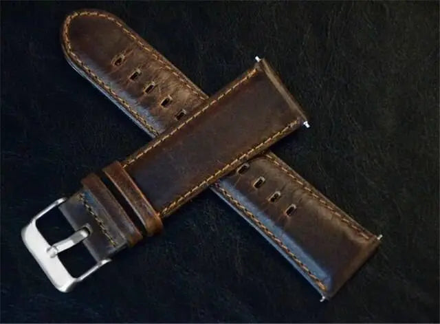 Samsung Gear 3 Watch Genuine Leather Vintage Band - Pinnacle Luxuries