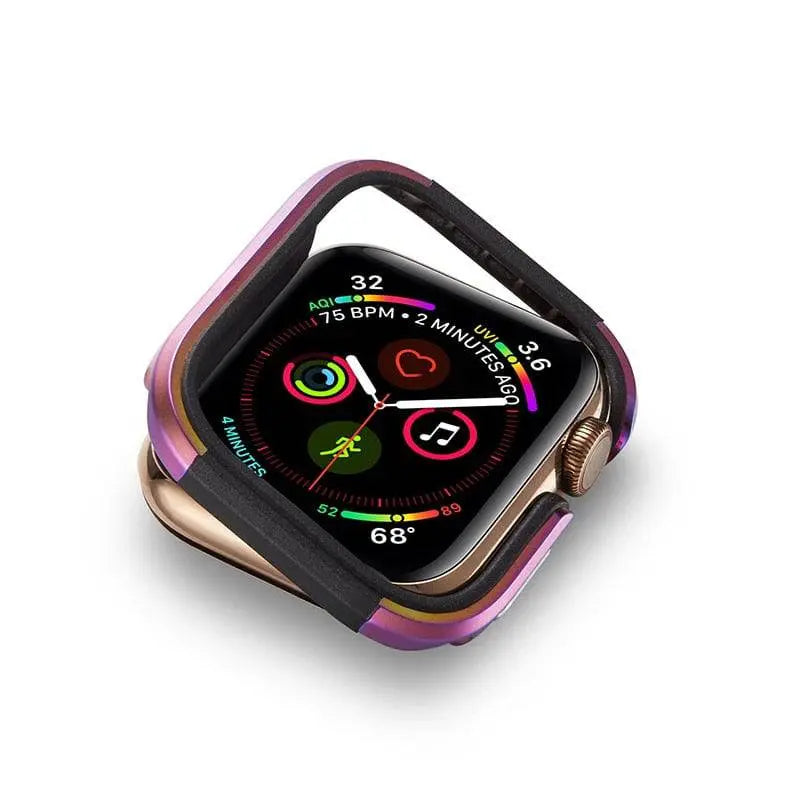 Apple Watch SE Series 6 Aluminum Screen Protector Case - Pinnacle Luxuries