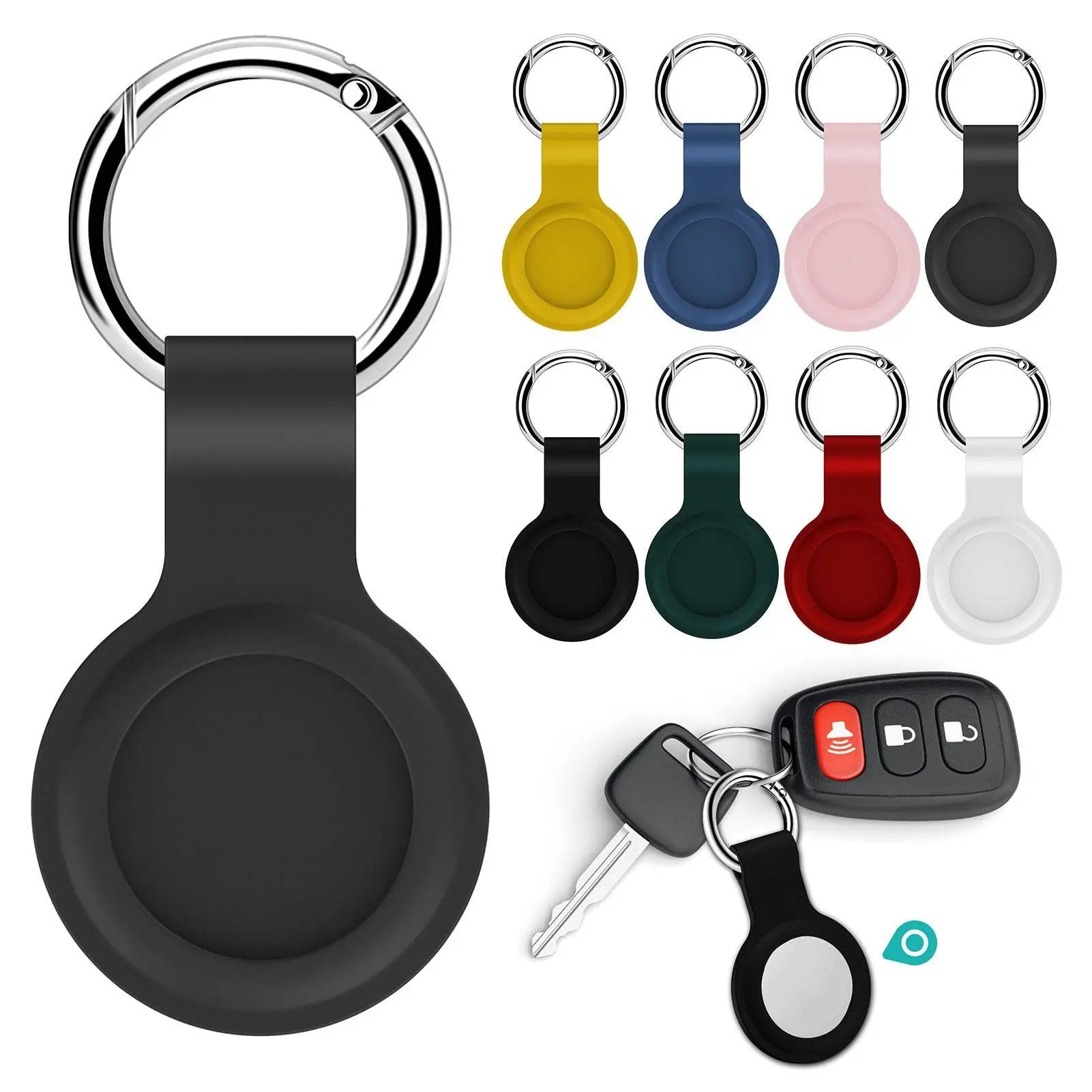 Premium Keychain Protective Case For Apple AirTags - Pinnacle Luxuries