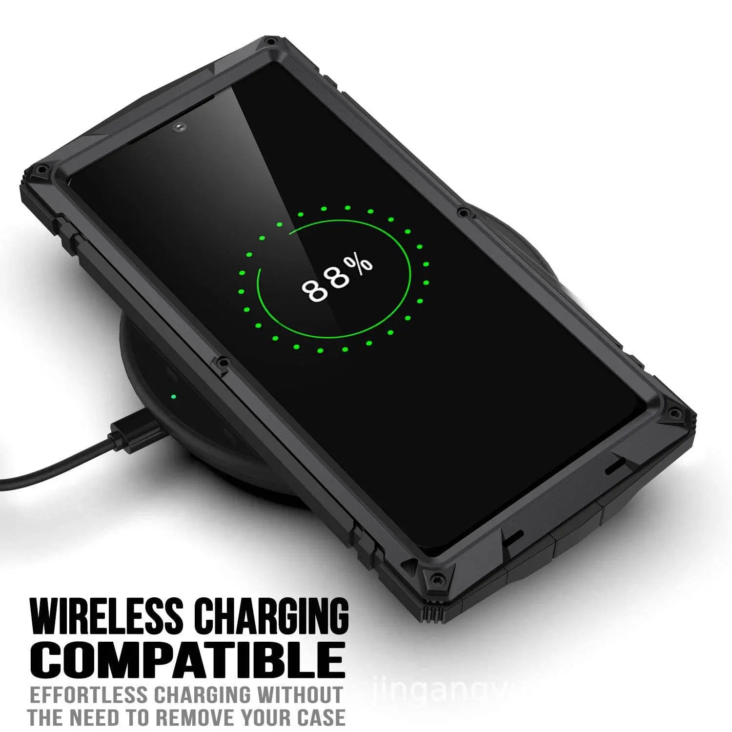 360 Full Metal Aluminum Armor Case For Samsung Galaxy S22 Plus S22 Ultra - Pinnacle Luxuries