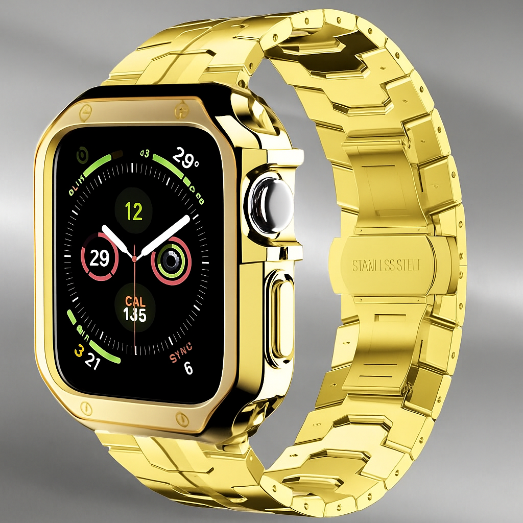 TitaniumGuard™ Ascend Series – Titanium Band & Protective Case for Apple Watch Ultra & Series 11/10/9/8/7