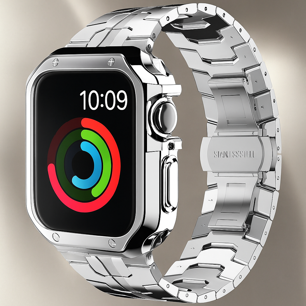 TitaniumGuard Forged in Fire Prime Series™ — Band & Case for Apple Watch