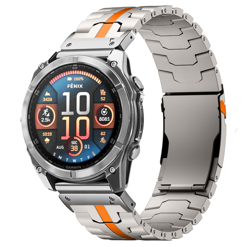 Titanium Swift-Fit Bands for Garmin – 22 mm & 26 mm QuickFit