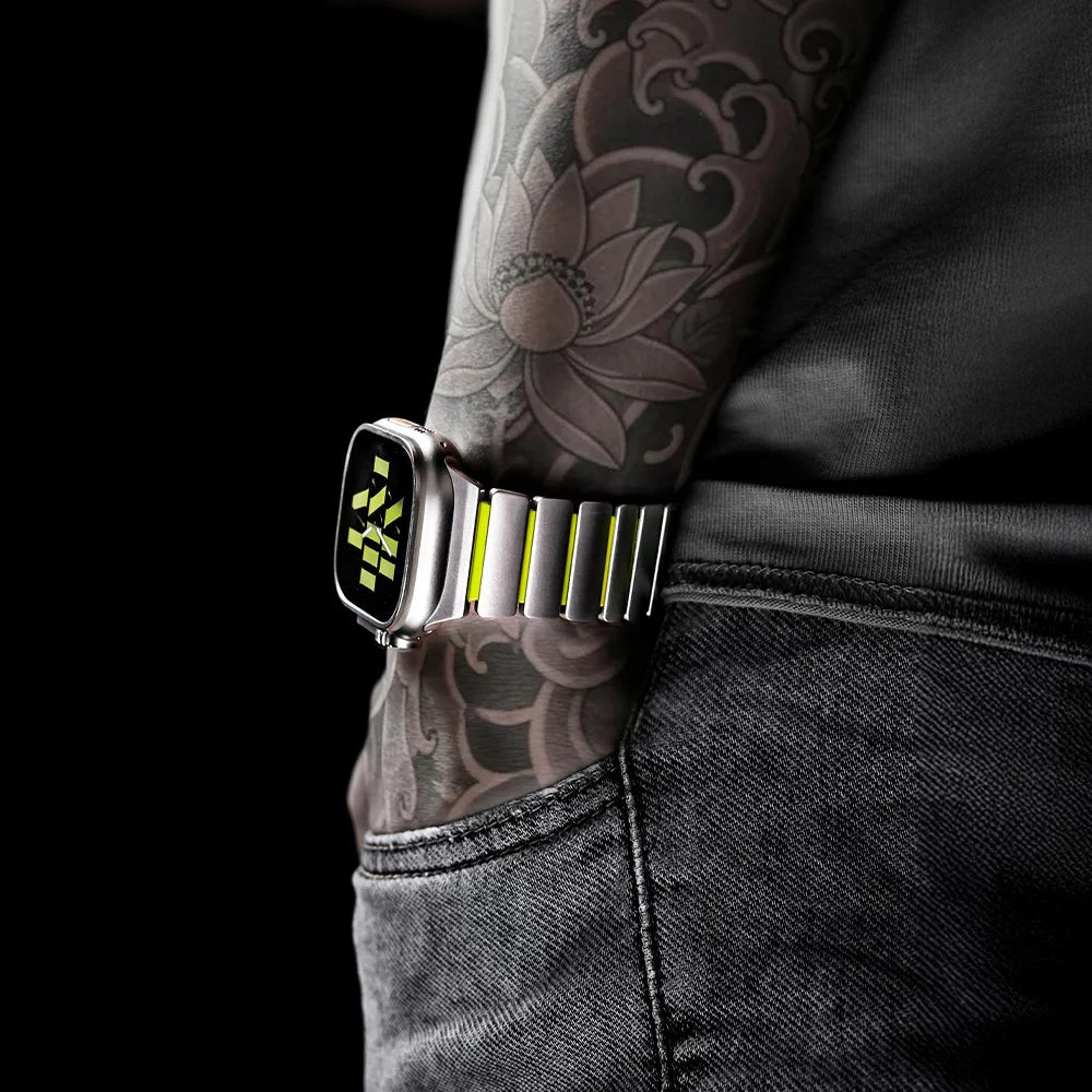 TitanEdge™ Fusion Series — Grade 5 Titanium Hybrid Band for Apple Watch