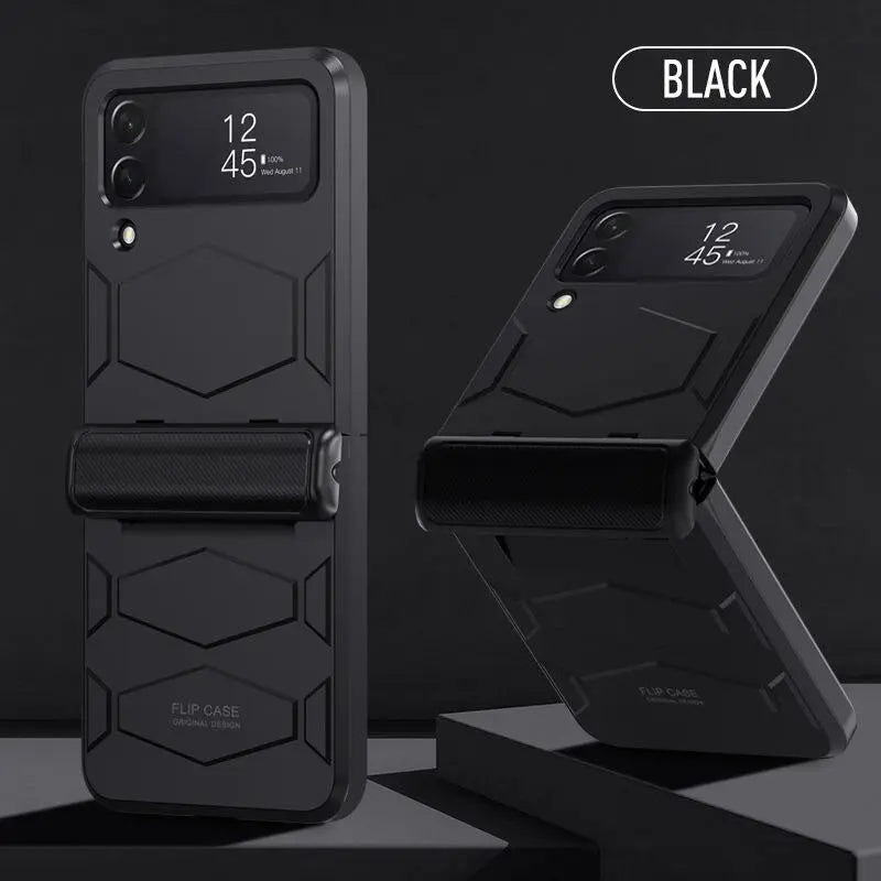 Pinnacle Cobra Metal Hinge Case For Samsung Galaxy Z Flip 4 - Pinnacle Luxuries