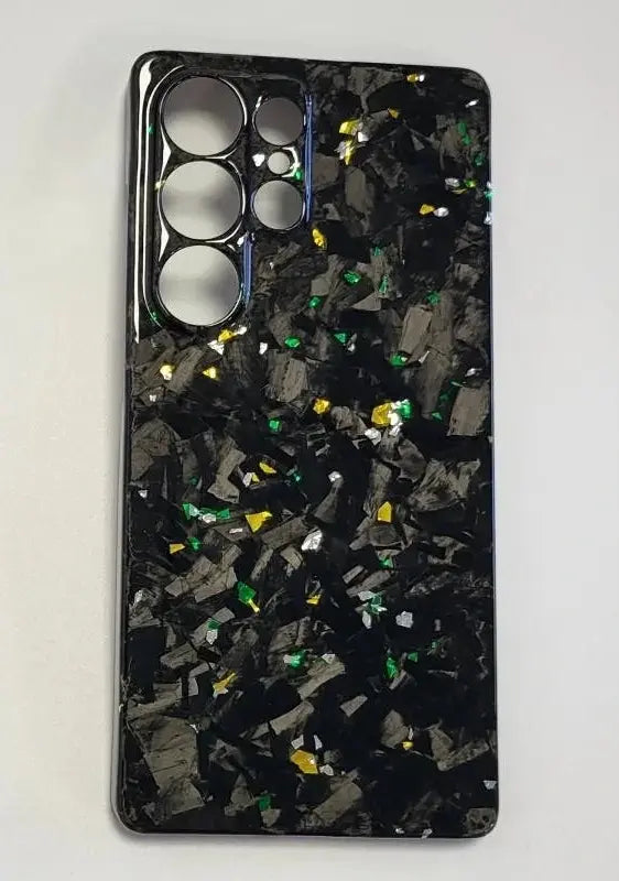 Forged Carbon Armor – Glossy Full-Coverage Case for Samsung S24 / S25 Ultra | Lightweight & Reflective Finish