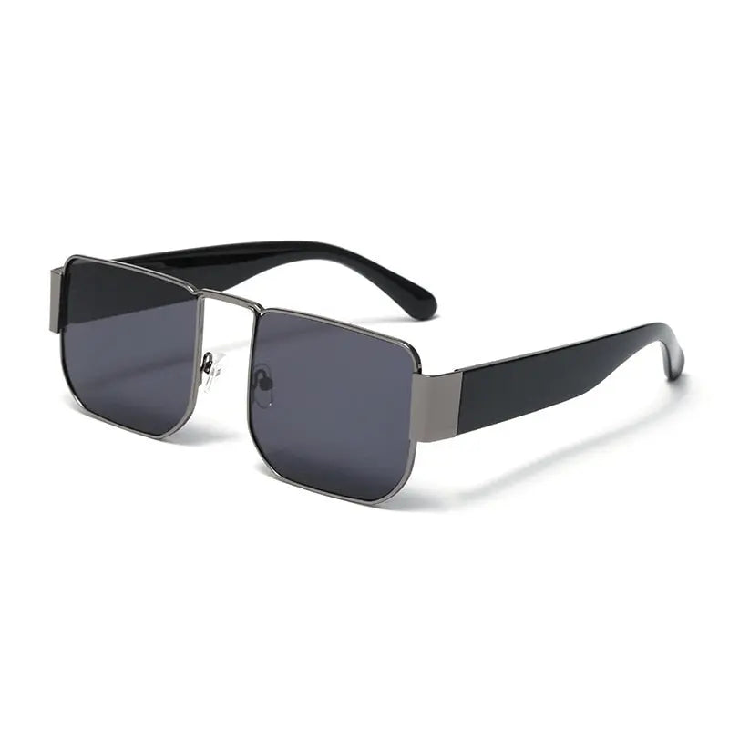 Vintage Square Frame Fly Boy Sunglasses - Pinnacle Luxuries