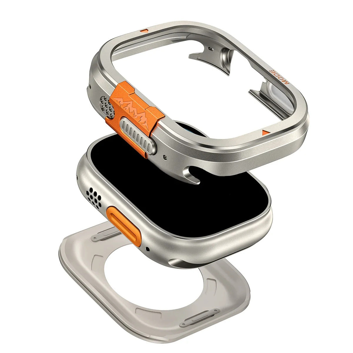 TitaniumGuard™ 360 Ultra Protective Case for Apple Watch Ultra 1, 2, 3 (49mm) + Series 11 & 10 (46mm)
