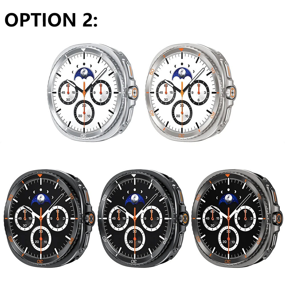 TitanGuard™ ClassicFusion Case for Samsung Galaxy Watch 8 (40 mm / 44 mm)