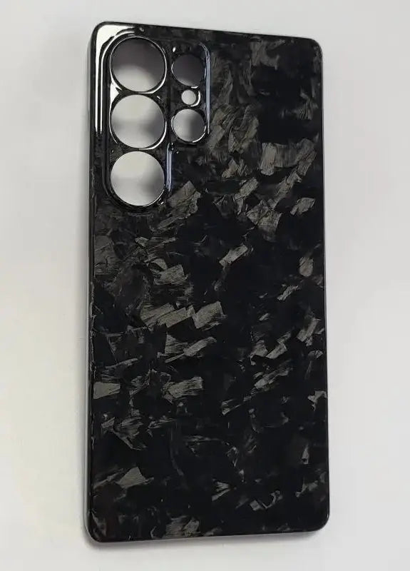 Forged Carbon Armor – Glossy Full-Coverage Case for Samsung S24 / S25 Ultra | Lightweight & Reflective Finish