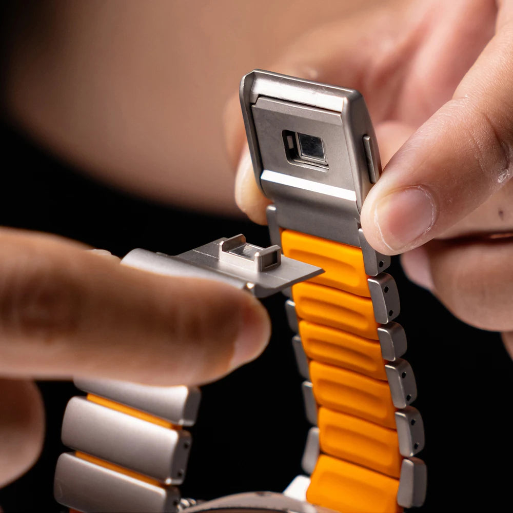 TitanEdge™ Fusion Series — Grade 5 Titanium Hybrid Band for Apple Watch