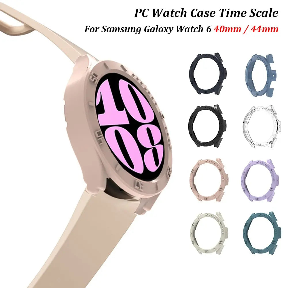 Galaxy ArmorShield Bezel Case for Samsung Watch 6 40mm &amp; 44mm Pinnacle Luxuries