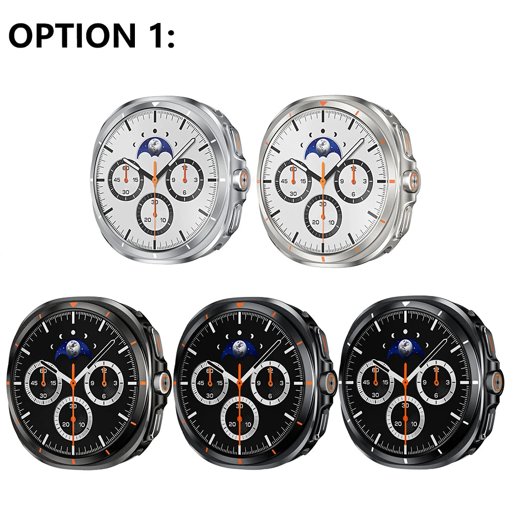 TitanGuard™ ClassicFusion Case for Samsung Galaxy Watch 8 (40 mm / 44 mm)