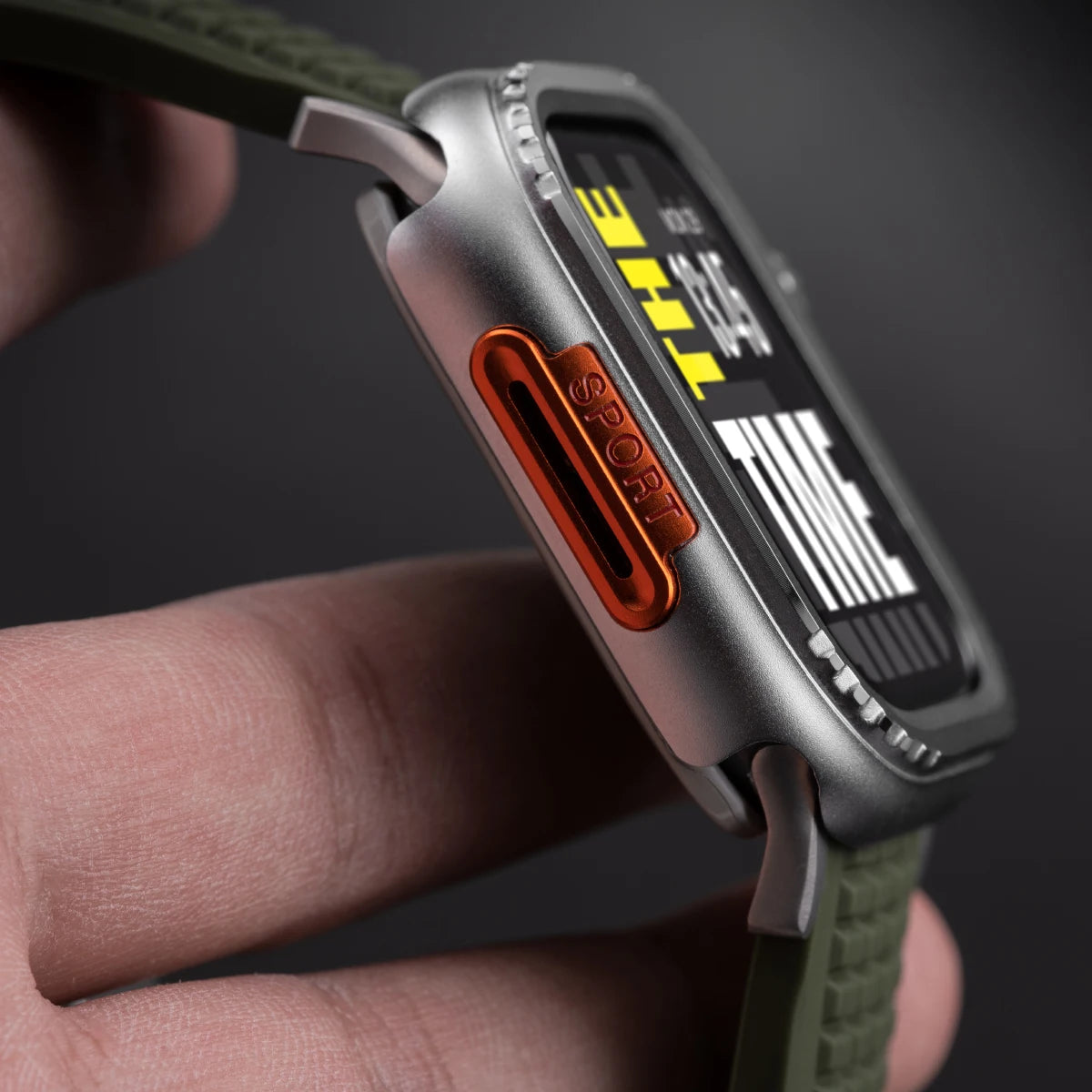 TitanGuard™ Elite Titanium Armor Set — Band + Case for Apple Watch Ultra & Series 11–6