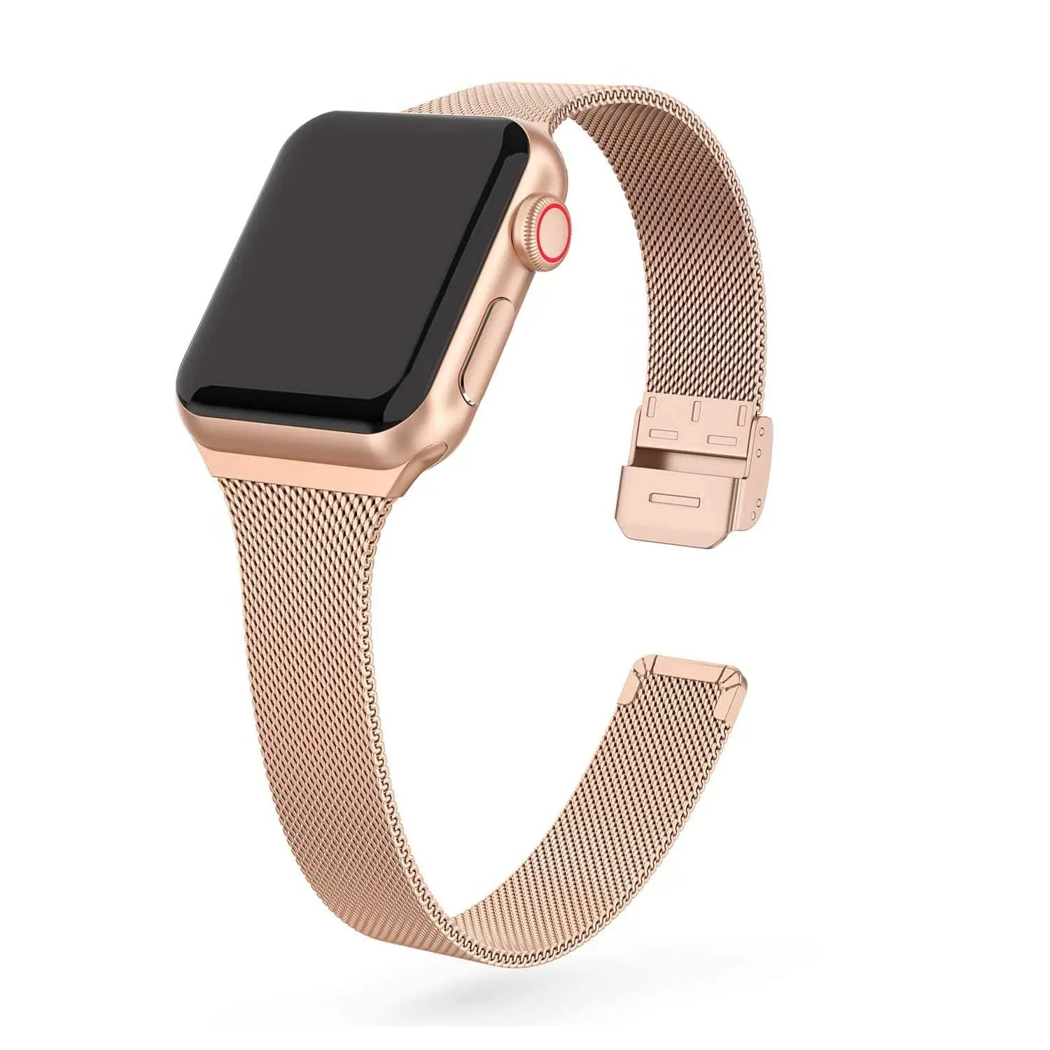 Premium Thin Stainless Steel Mesh Band For Apple Watch SE Series 6 Band - Pinnacle Luxuries